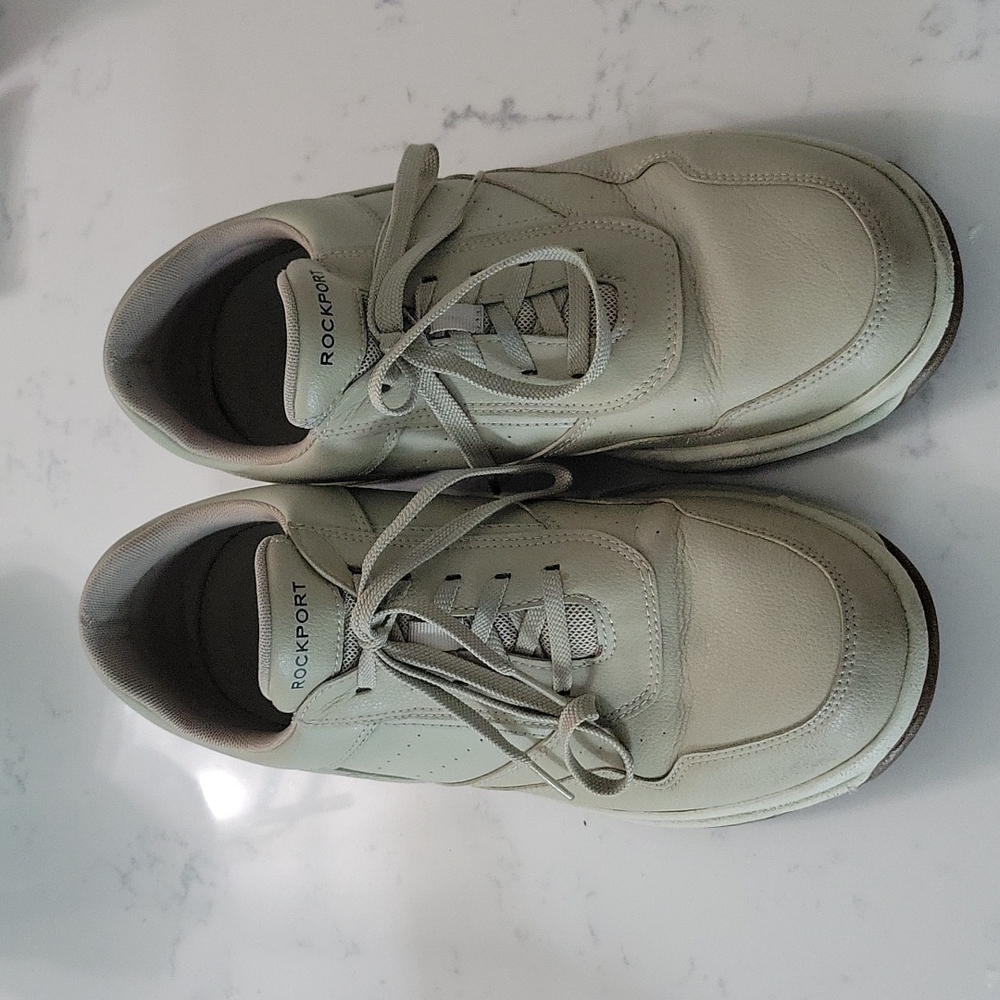 Men's Rockport Walking Shoes, Tan/Cream Color, Size 11